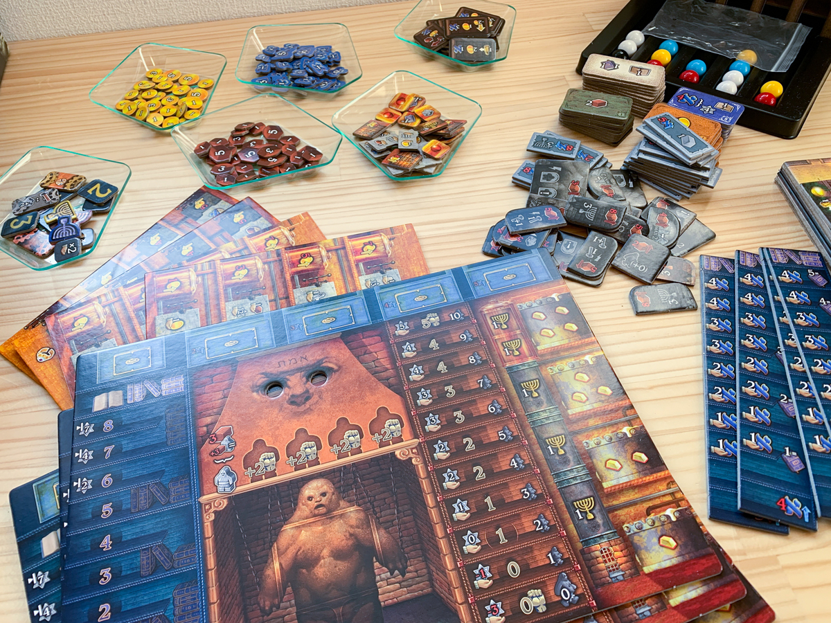 ボードゲーム　ゴーレム 日本語版 (Golem) ゴーレム（Golem）日本語版【ボードゲーム】｜「אמת」と額に刻め