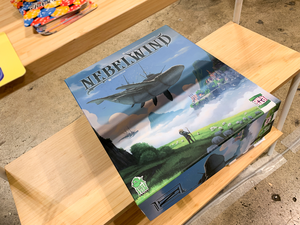ボドゲニュース】ホヌゲームズのゲムマ新作ミストウインドも通常サイト 