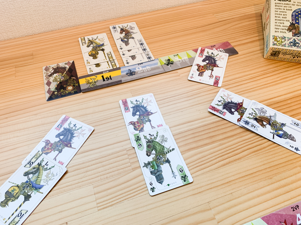 トゥルネイ（Tornei）【ボードゲーム】｜ビッドって、こんなにも