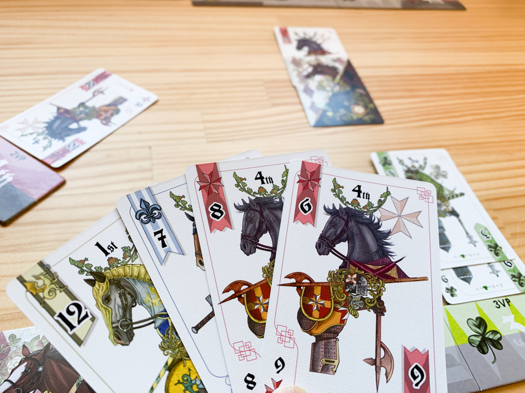 トゥルネイ（Tornei）【ボードゲーム】｜ビッドって、こんなにも