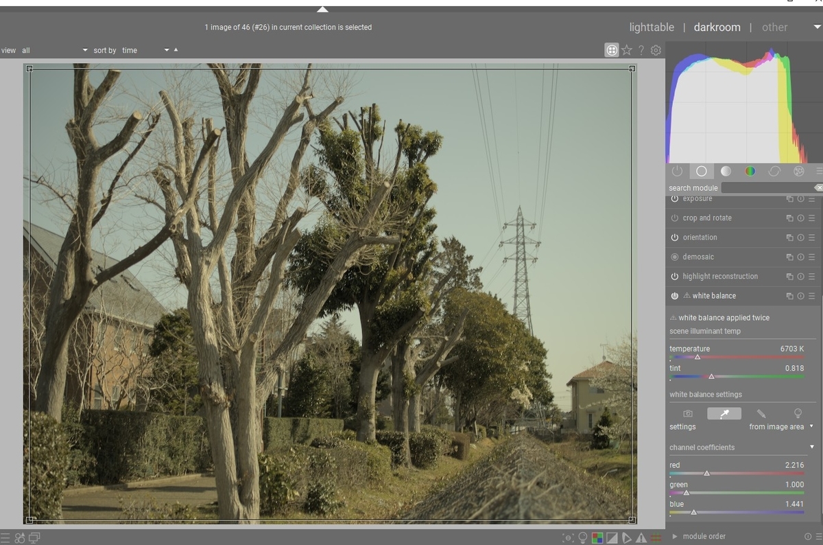 darktableとHDRについて（7） computer_philosopher’s diary