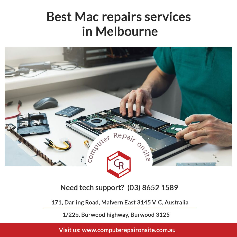 Best Mac repairs services in Melbourne computerepaironsite’s diary