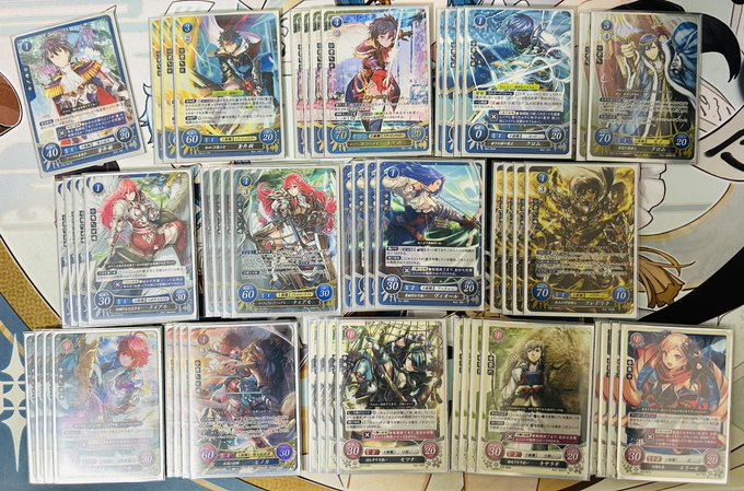サイファ リーフ デッキパーツ サイファデッキ紹介⑫ 羽入りリーフ、キュアン、フュリー