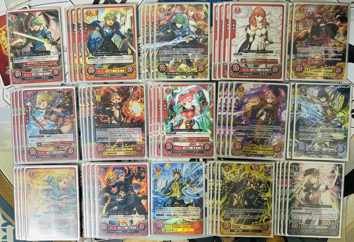 最終値引き！　ファイアーエムブレムサイファ　レイヴァンデッキ 22弾環境 レヴィン デッキ 9/2 : ファイアーエムブレムサイファ