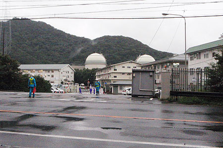 高浜原発のゲート