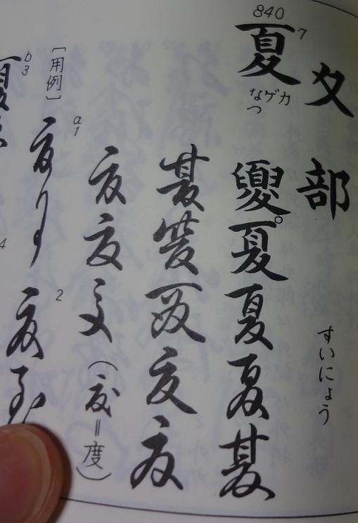 写本 古文書で読み誤りやすい漢字 くずし字用例辞典 より Cask Strength