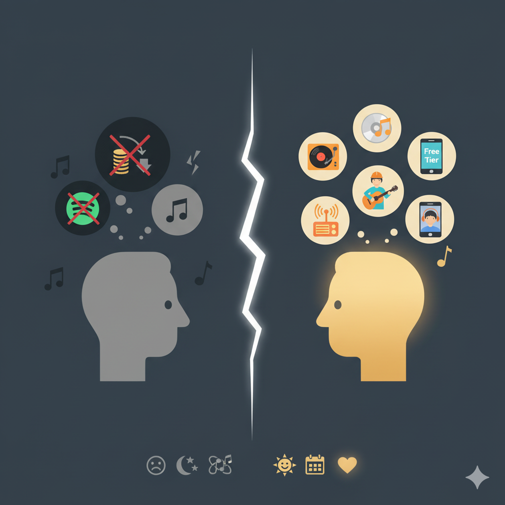 音楽、サブスク、やめた、もったいない
