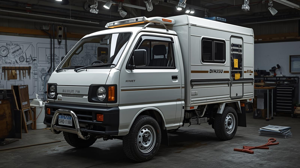軽トラキャンピングカーを自作！アルミを用いた完全ガイド - K-CAR 