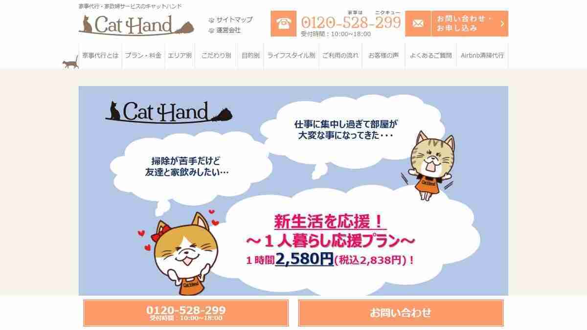 家事代行,キャットハンド,一人暮らし,排水口,掃除,頻度