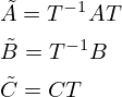 Transformation Equation