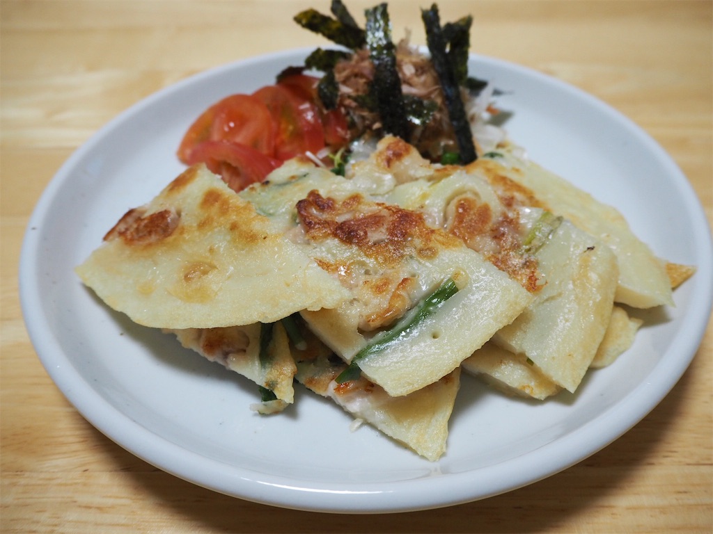 レシピ シャウエッセン あらびきミートローフ入りチヂミ 板前パンダの家庭料理 和食歴16年の調理師が全てを伝えます