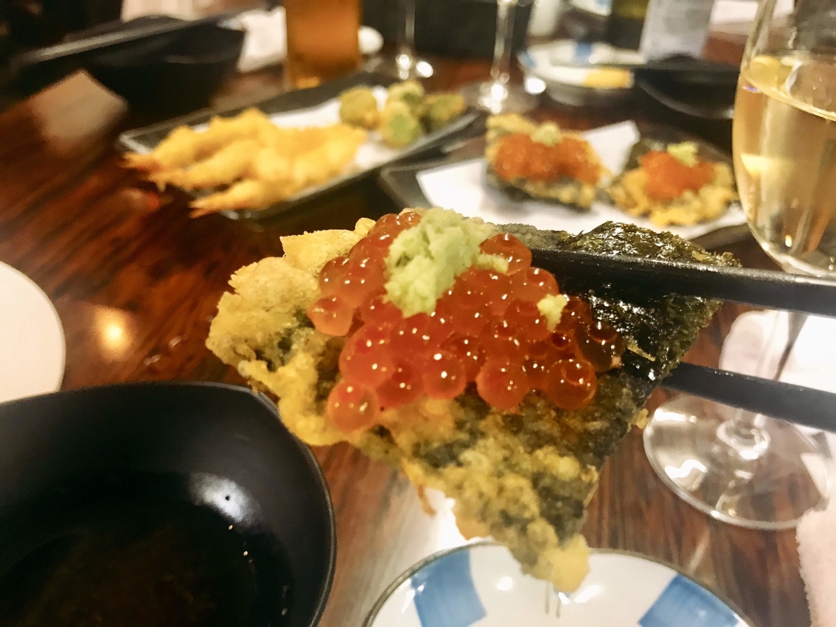 天ぷらとワイン 小島