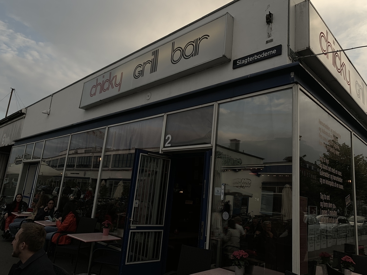 Chicky Grill bar（チッキーグリルバー） コペンハーゲンでレストラン巡り