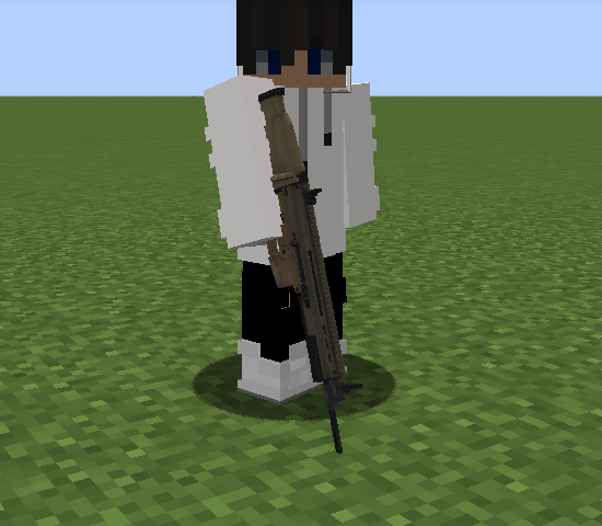 vic's modern warfare,scar-l,minecraft