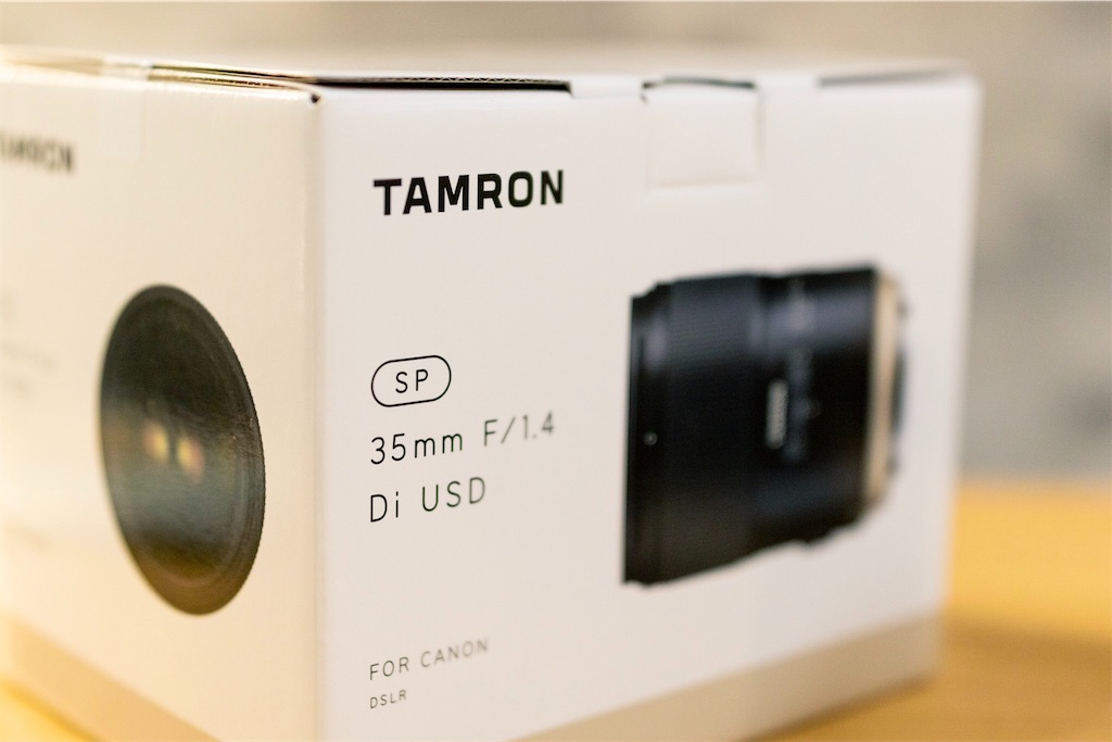 TAMRON SP 35mm F/1.4 Di USD (Model F045)を買いました。 - コギコタログ
