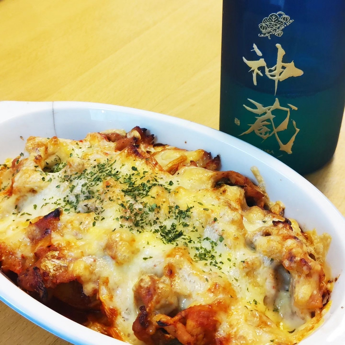 豚キムたっぷりチーズ焼き