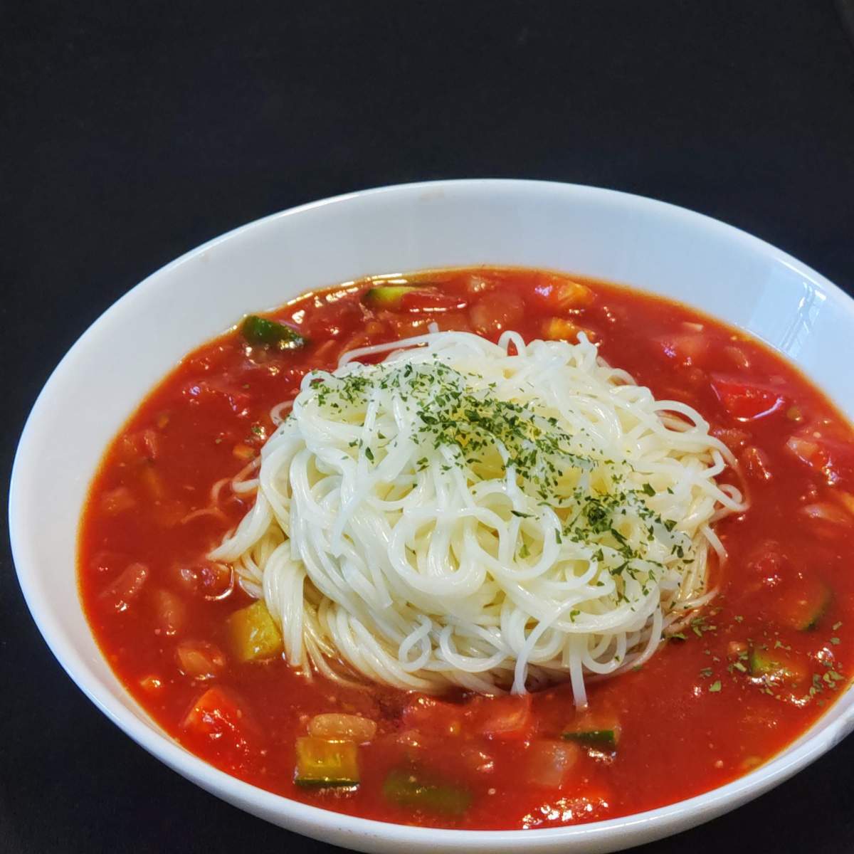 トマトそうめん