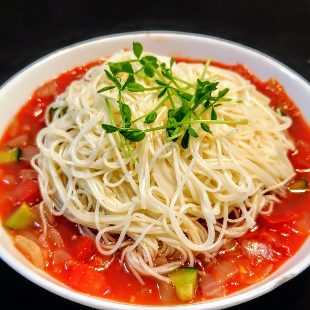 野菜超たっぷりトマトそうめん