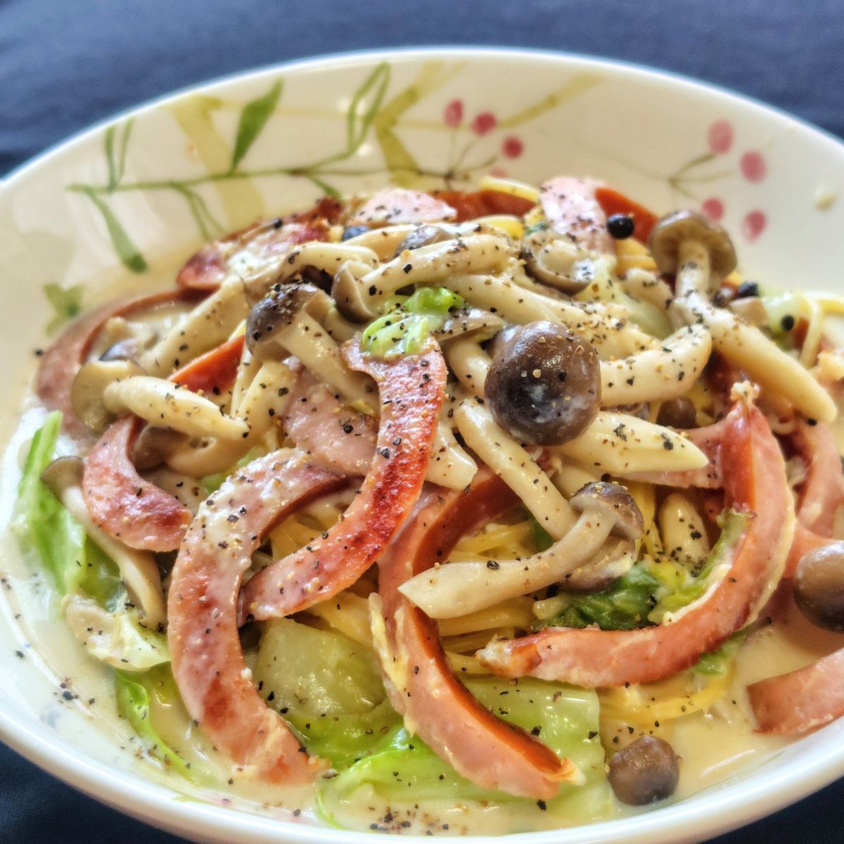 簡単！豆乳みそクリームパスタ