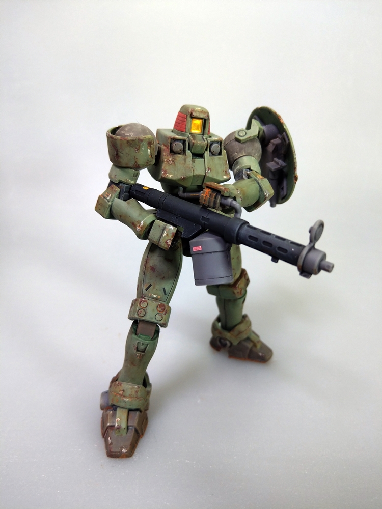 1/144 HGAC リーオー 制作完成 Leo painting and build - digital