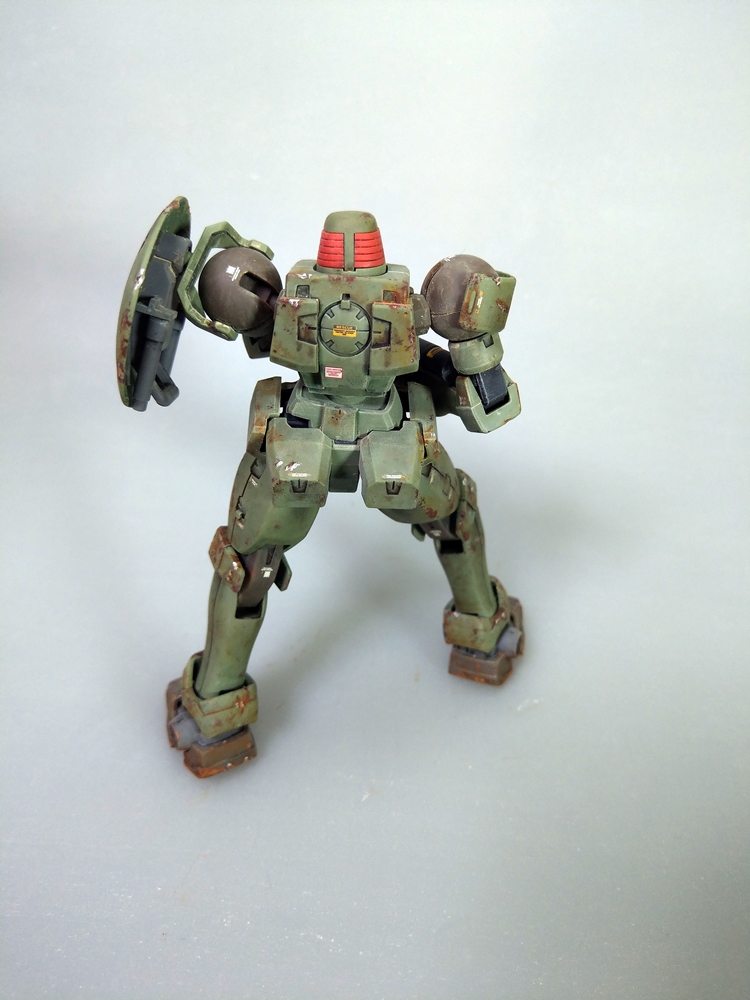 1/144 HGAC リーオー 制作完成 Leo painting and build - digital