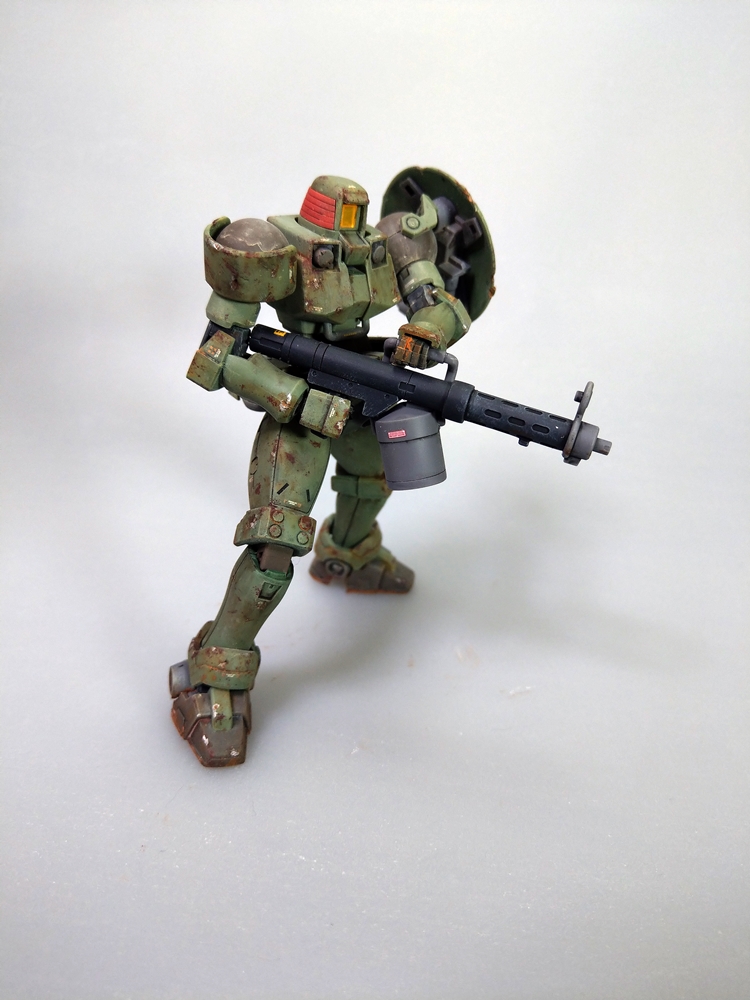 1/144 HGAC リーオー 制作完成 Leo painting and build - digital
