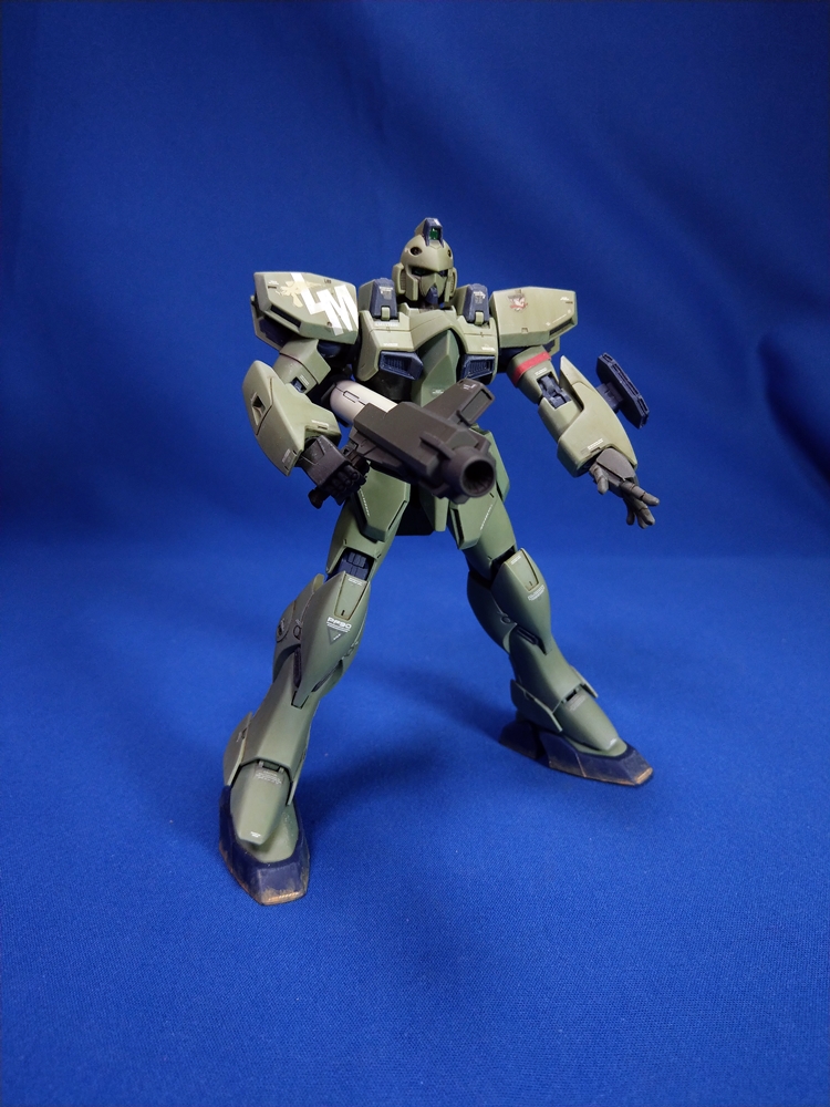 RE/100 ガンイージ シュラク隊仕様 制作完成 GUN EZ paint and