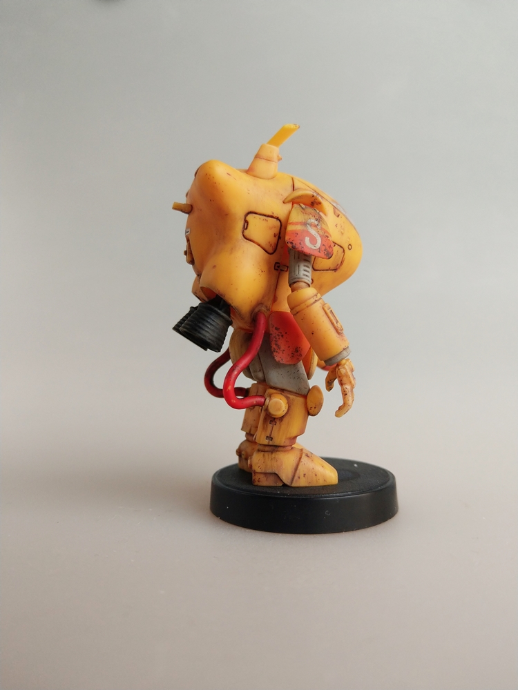 1/35 ガチャーネン 制作完成 Gacha-nen painting - digital conception