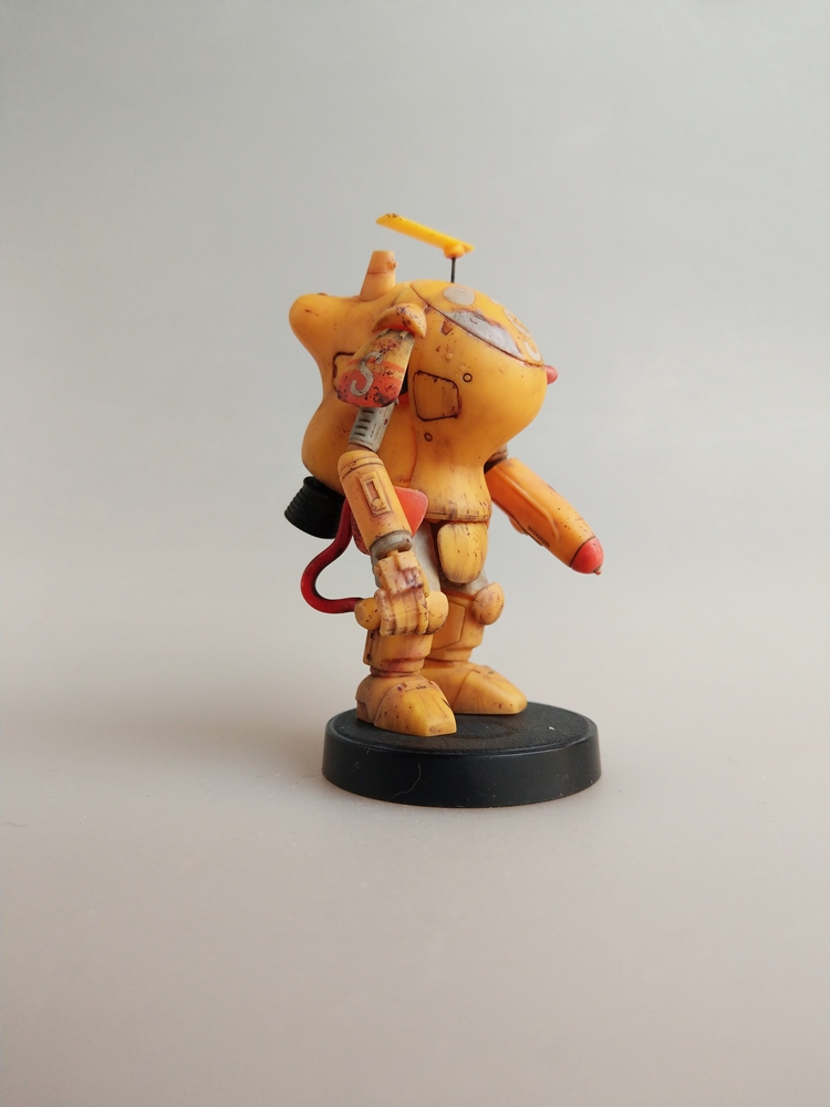 1/35 ガチャーネン 制作完成 Gacha-nen painting - digital