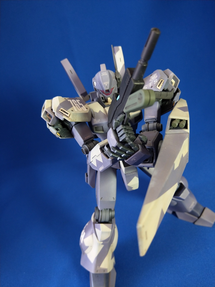 MG ジェガンD型シャイアン基地仕様（迷彩仕様）制作完成 jegan