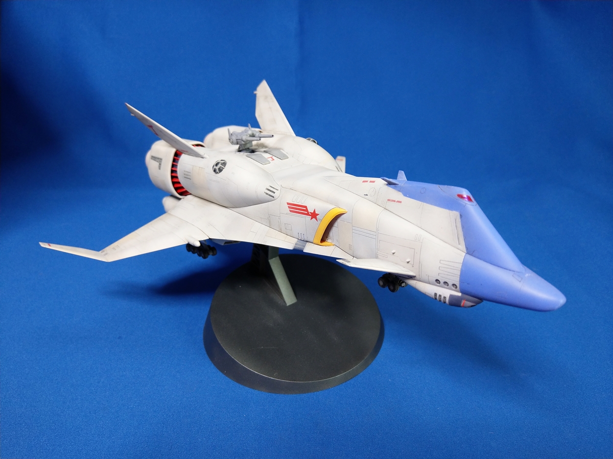 ハセガワ 1/400 クラッシャージョウ ミネルバ Minerva painting and