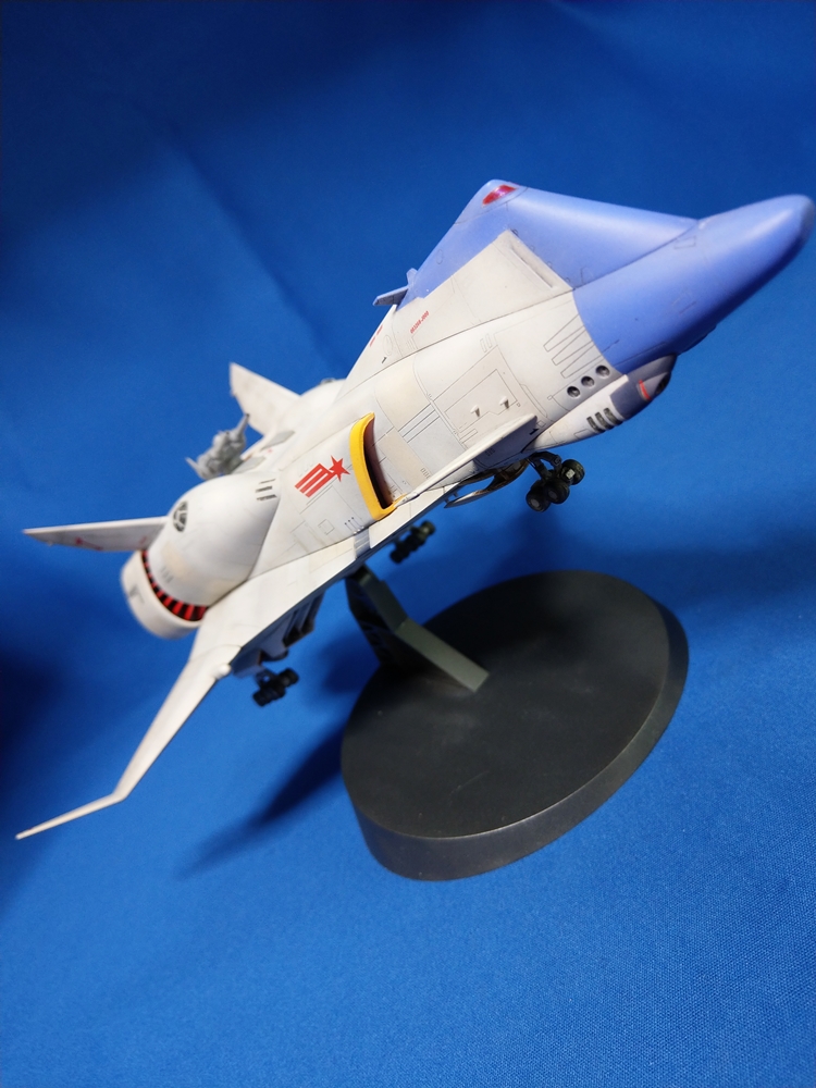 ハセガワ 1/400 クラッシャージョウ ミネルバ Minerva painting and