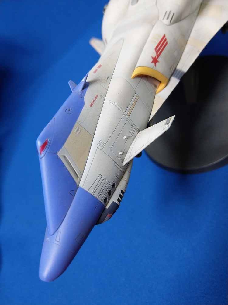 ハセガワ 1/400 クラッシャージョウ ミネルバ Minerva painting