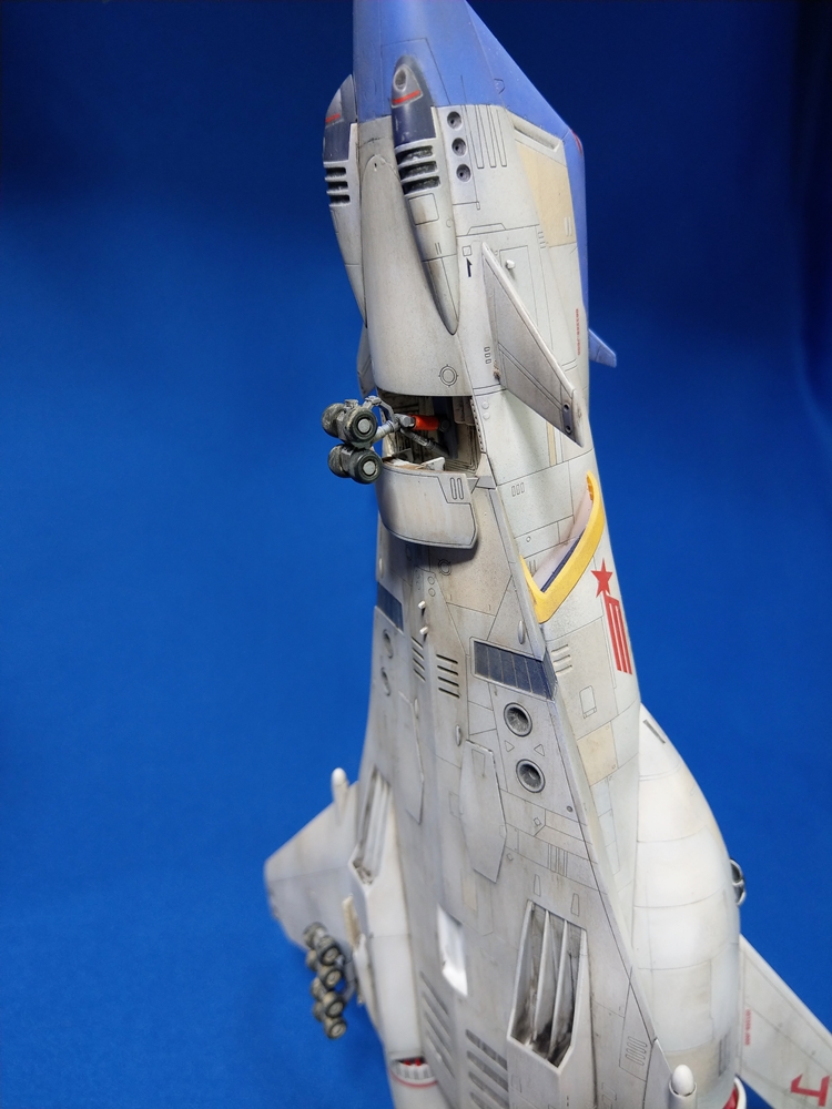 ハセガワ 1/400 クラッシャージョウ ミネルバ Minerva painting