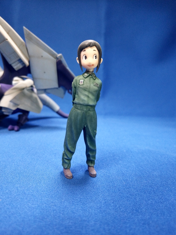 plamax 1/20 ひそね & 1/72 まそたん 制作完成 Hisone & Masotan paint