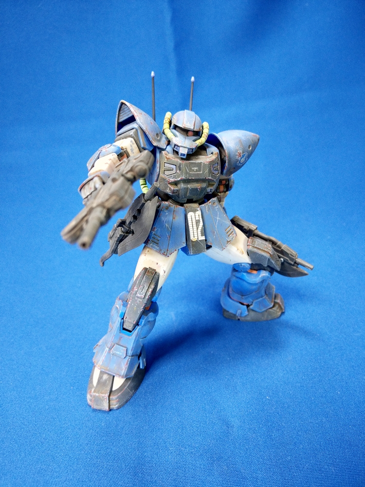 1/144 HGUC アクトザク制作完成 MS-11 ACT ZAKU paint and build