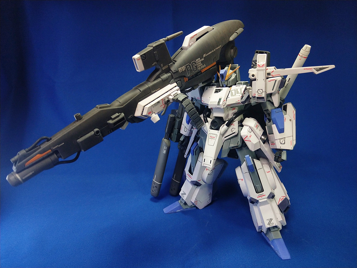 1/100 MG FAZZ 制作完成 MG FAZZ ver.ka paint and build - digital