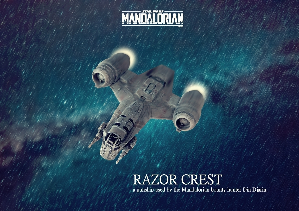 レイザー・クレスト & ブローケットランナー制作完成 Razor Crest and