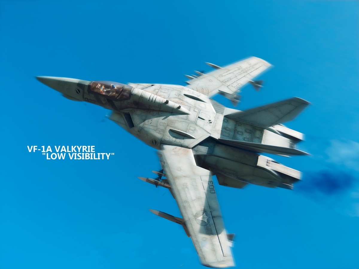 1/48 VF-1A バルキリー ロービジビリティ Valkyrie 