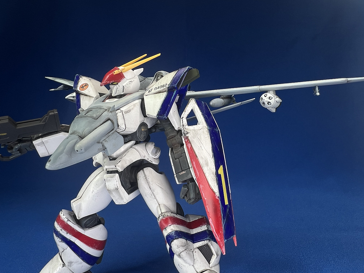 1/144 HGドラグナー1 リフター1装着タイプ製作完成 HG Dragonar-1 plus