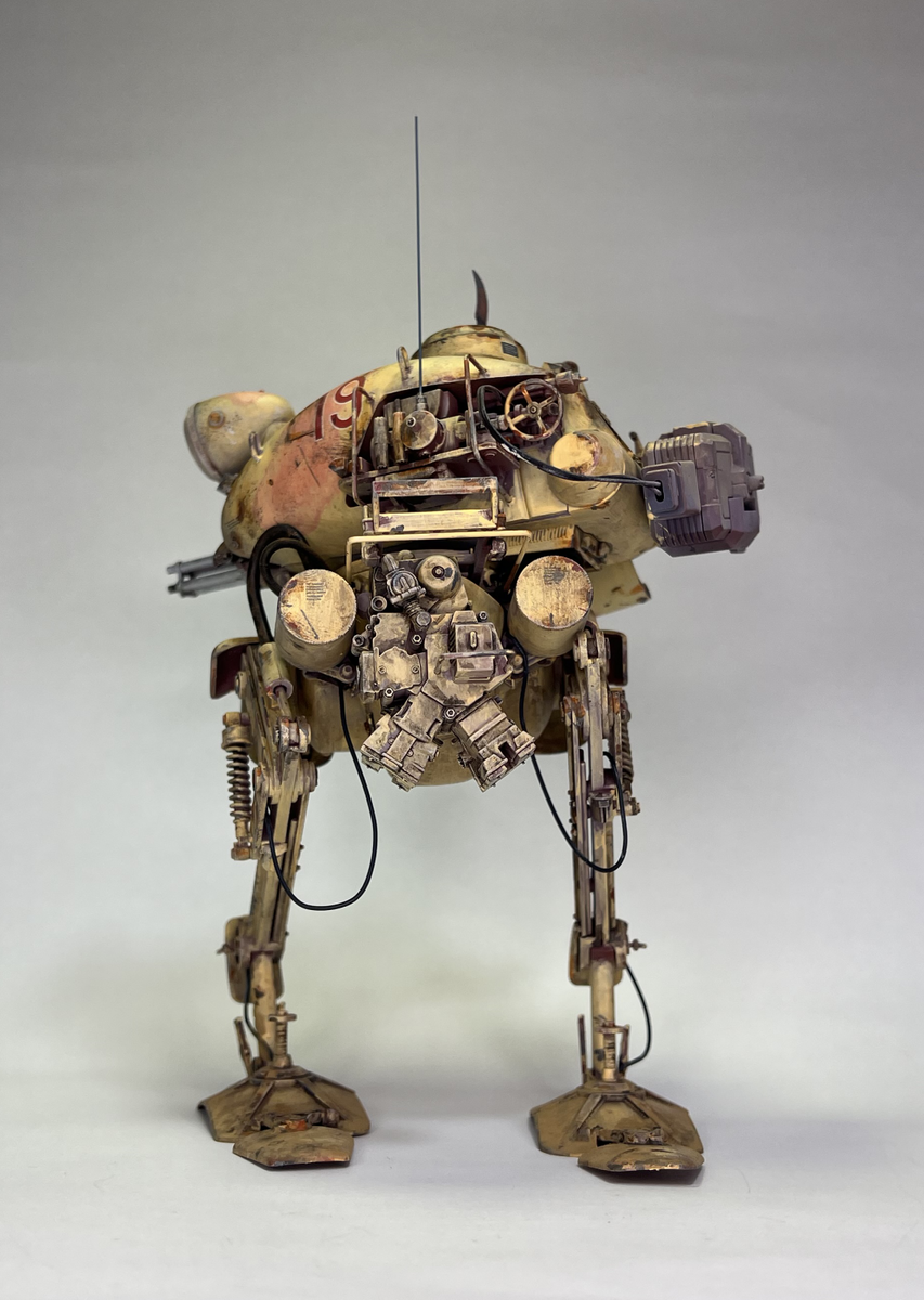 Ma.K クレーテ製作完成 Krote paint and build - digital conception