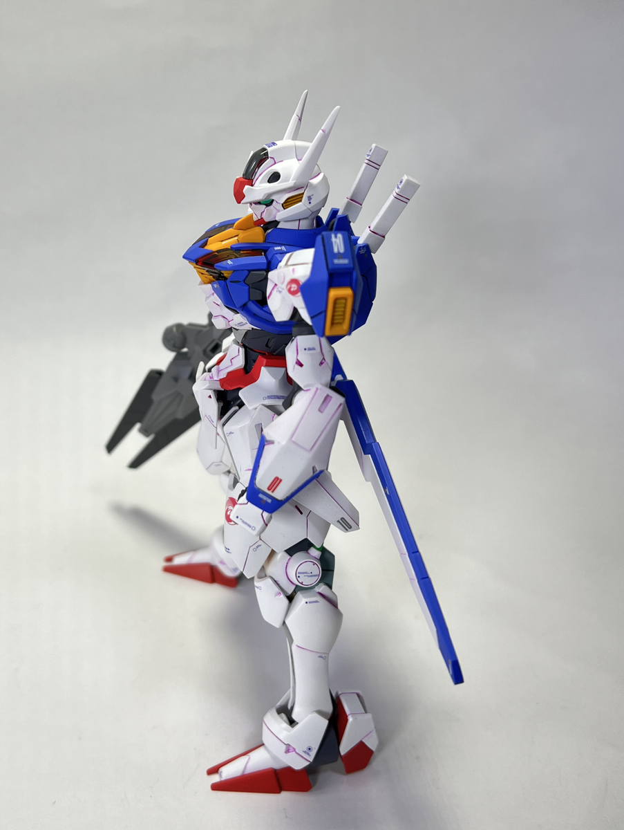 HG ガンダムエアリアル製作完成 Gundam Aerial paint and build