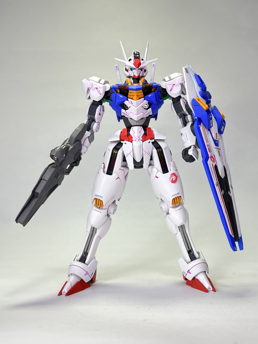 HG ガンダムエアリアル製作完成 Gundam Aerial paint and build