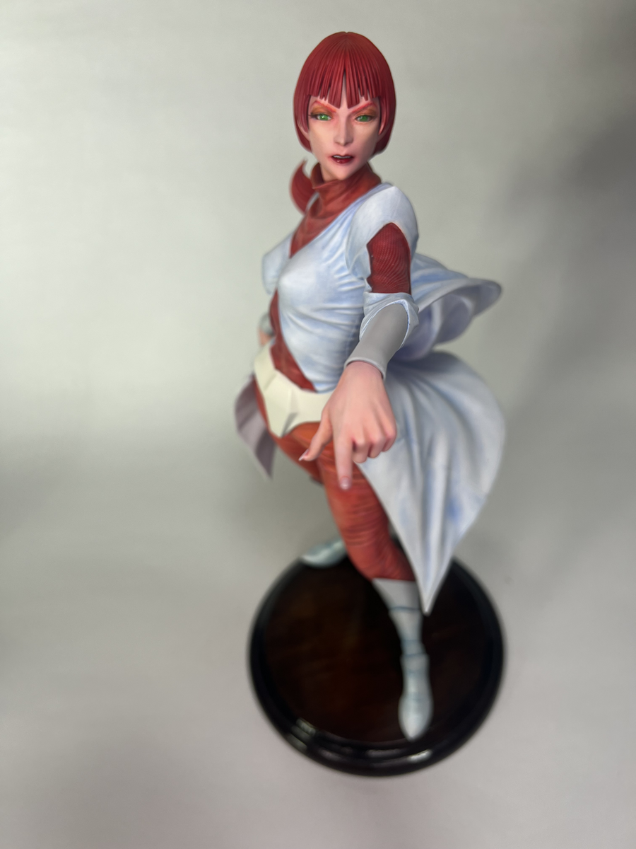 フィギュア　ハルル・アジバ 「伝説巨神イデオン」 1/6 ガレージキット ワンダーフェスティバル2019夏＆イベント限定 1/6 ハルル・アジバ製作完成 Harul Ajiba paint and build