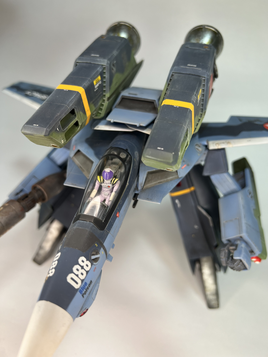 1/48 VF-1S スーパーバルキリーガウォーク Gerwalk Valkyrie custom