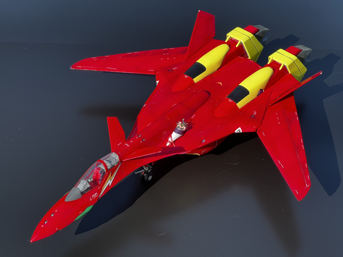 1/48 ハセガワ VF-19改 ファイヤーバルキリー 制作完成 VF-19