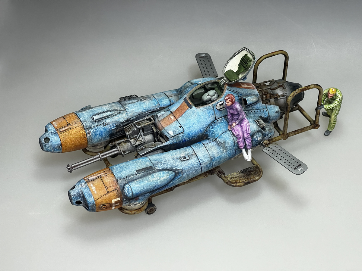 PLAMAX1/35ファルケ製作完成 Falke paint and build - digital