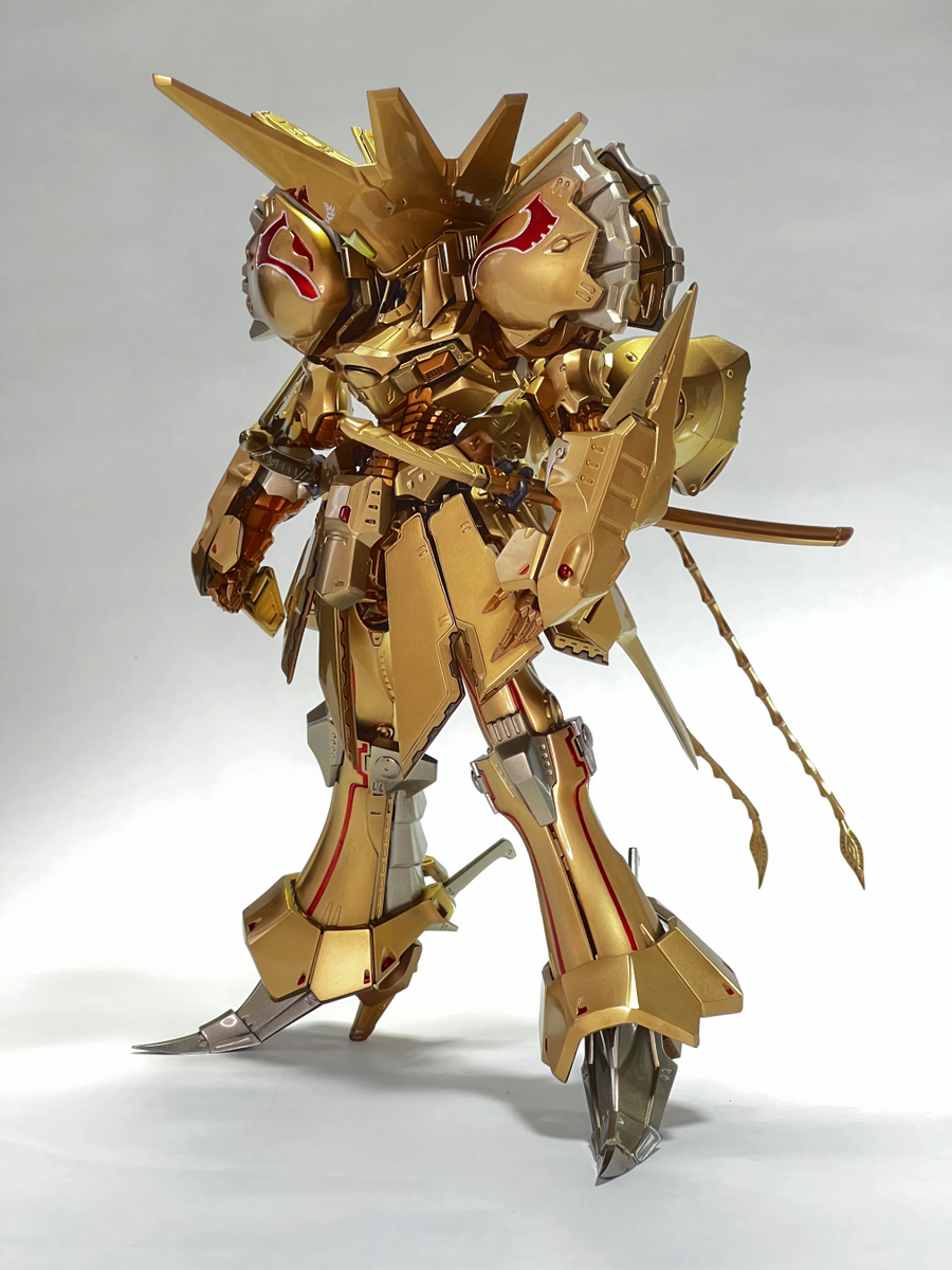 IMS 1/100ナイトオブゴールド・アトロポス製作完成 Knight of Gold AT
