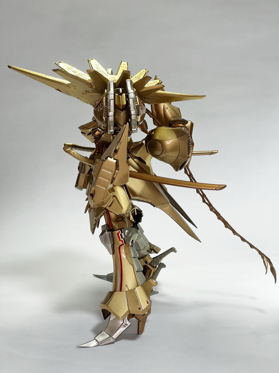 IMS 1/100ナイトオブゴールド・アトロポス製作完成 Knight of Gold AT