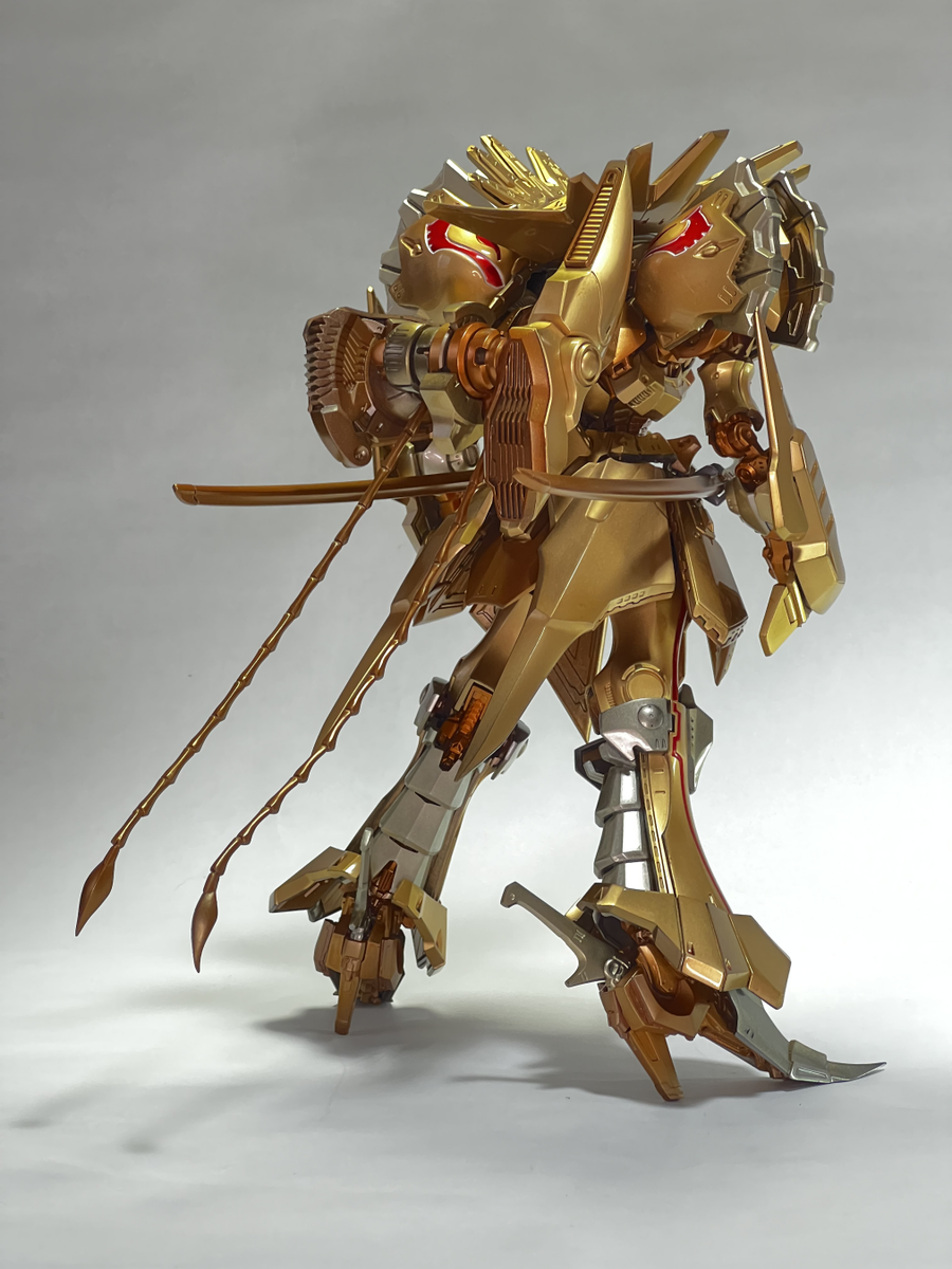 IMS 1/100ナイトオブゴールド・アトロポス製作完成 Knight of Gold AT